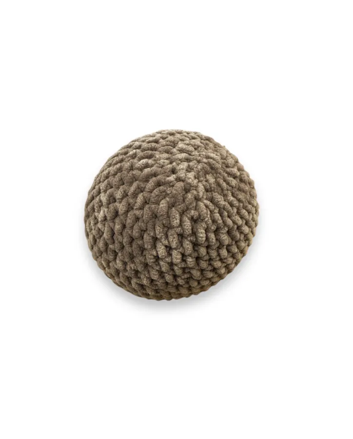HandMade kulička na hraní hnědá