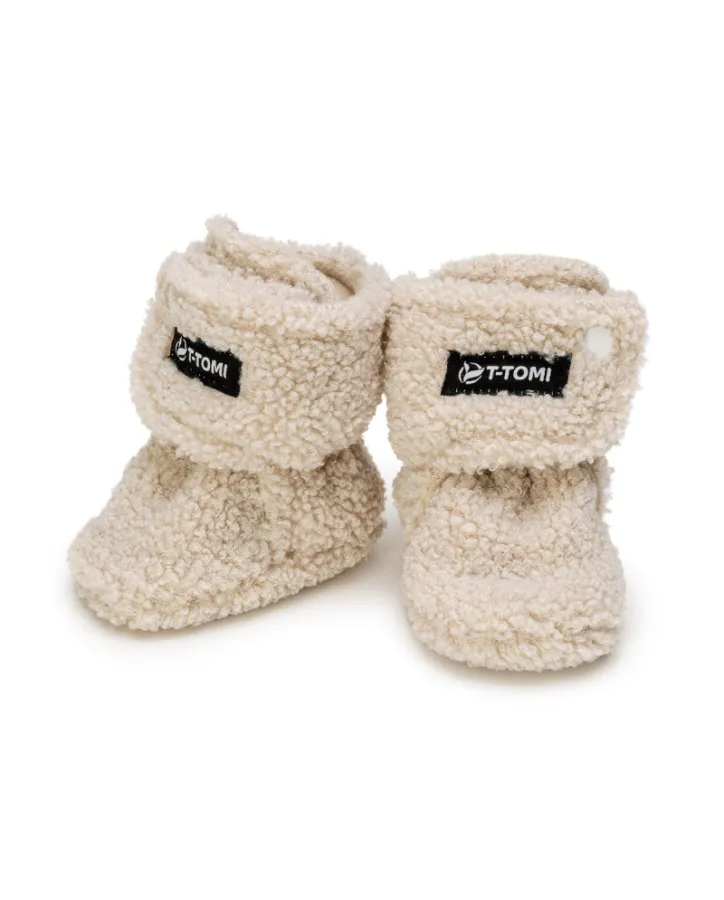 Capáčky teddy cream warm