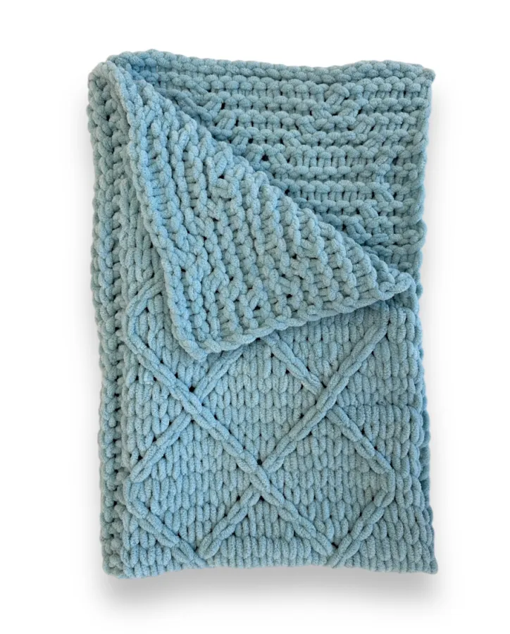 HandMade deka světle modrá 60x90cm