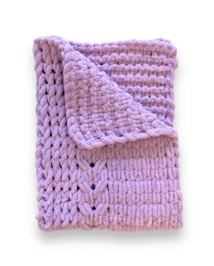 HandMade deka fialková 60x85cm