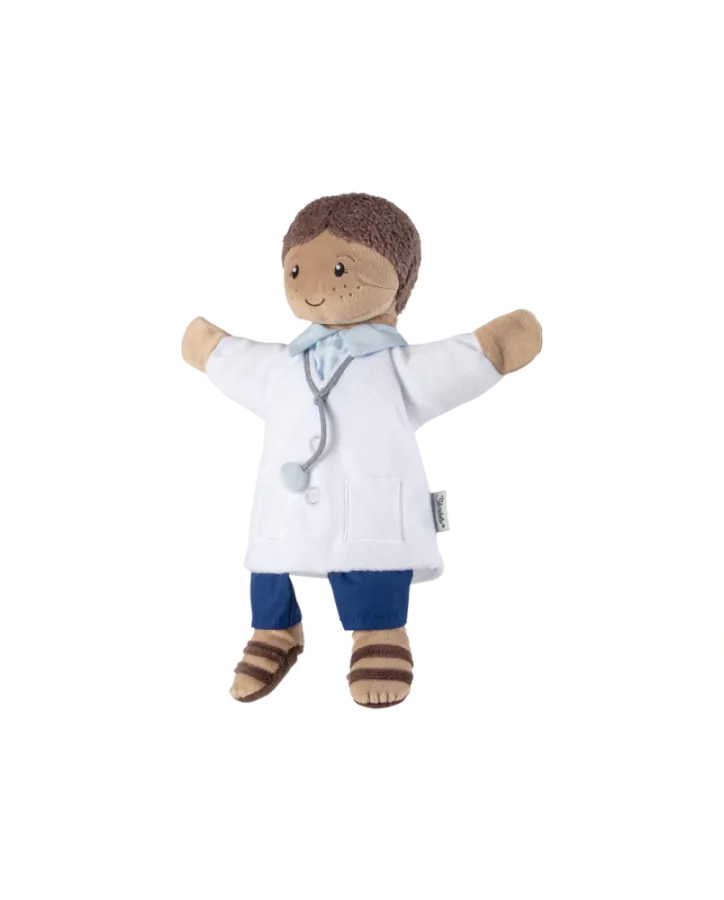 Doktor na ruku bílý plášť