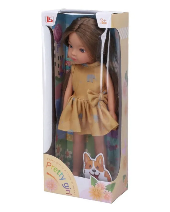 Panenka dlouhé vlasy 30cm