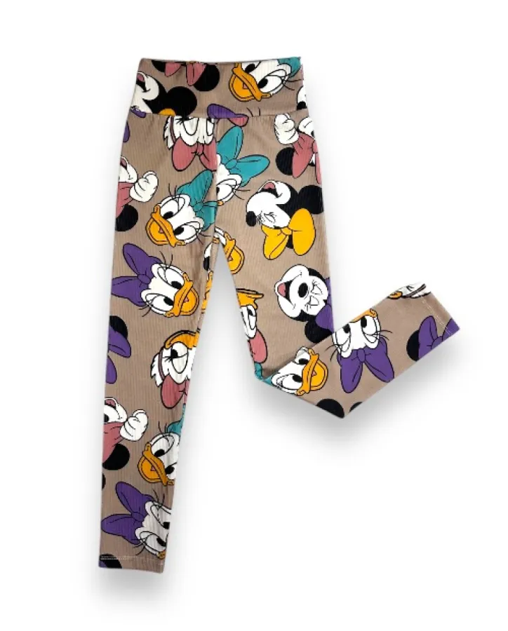 Legíny Minnie a Daisy béžové