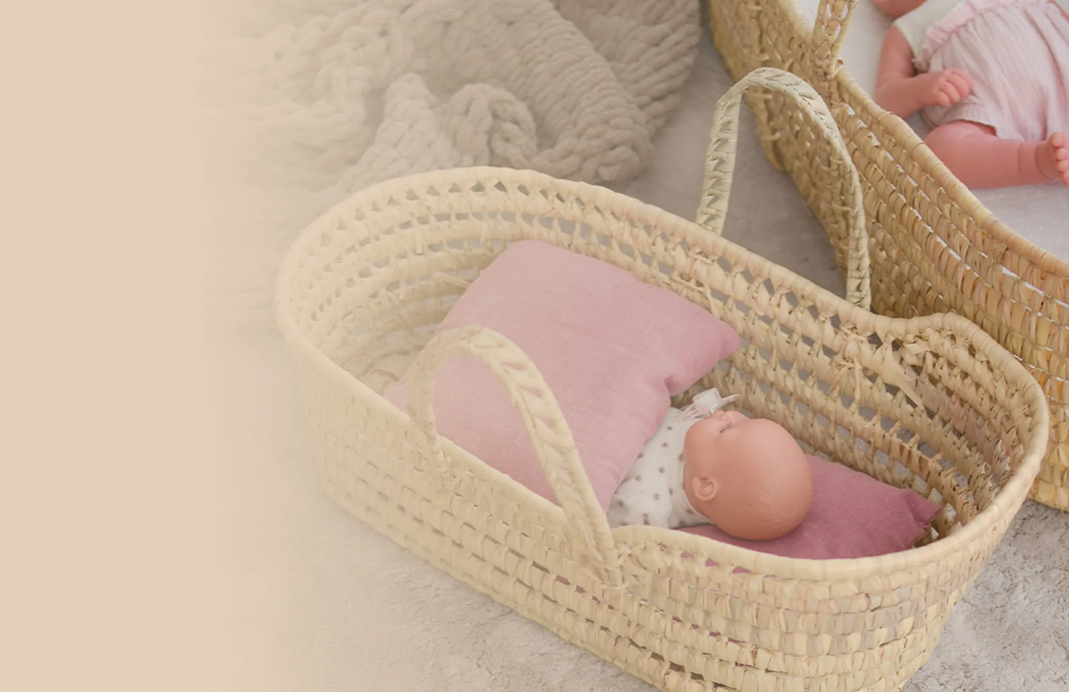 Palm baskets