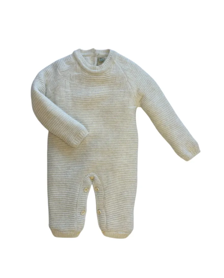 Cream overalls