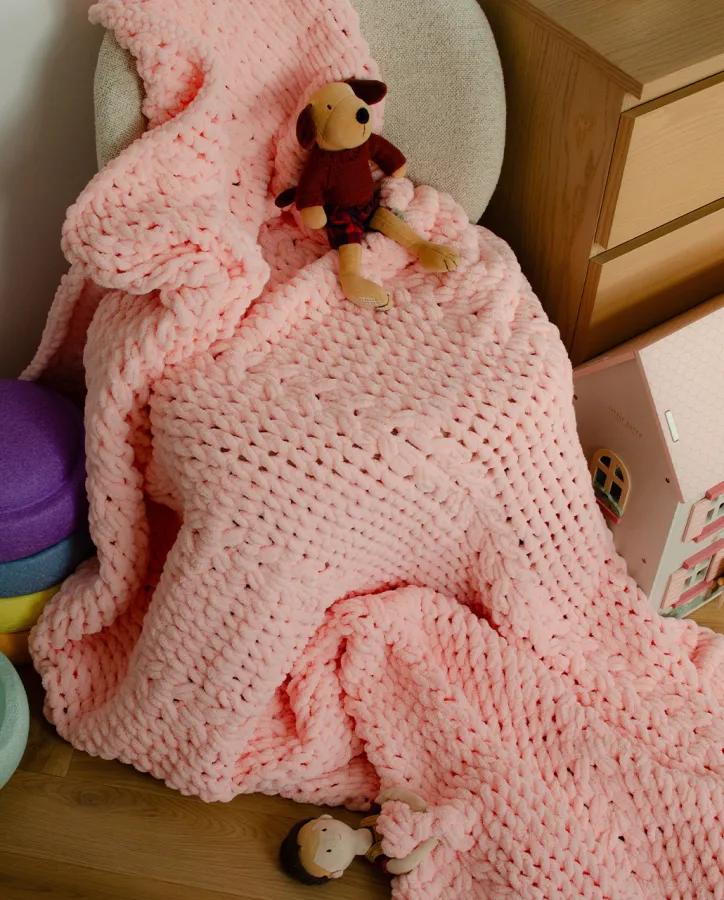HandMade deka starorůžová 140x200