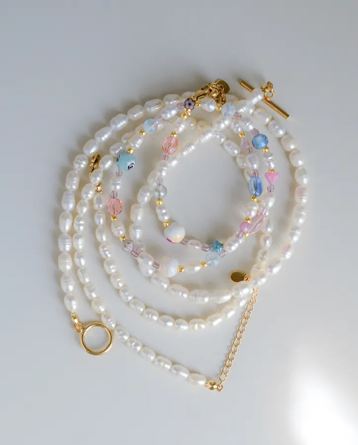 Radiant Pearl Harmony - nahrdelník
