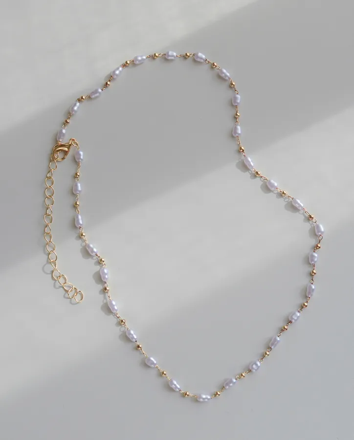 Delicate Pearl Glow- náhrdelník