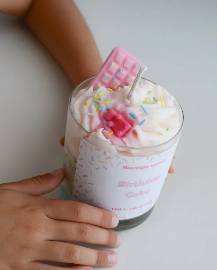Svíčka Birthday cake