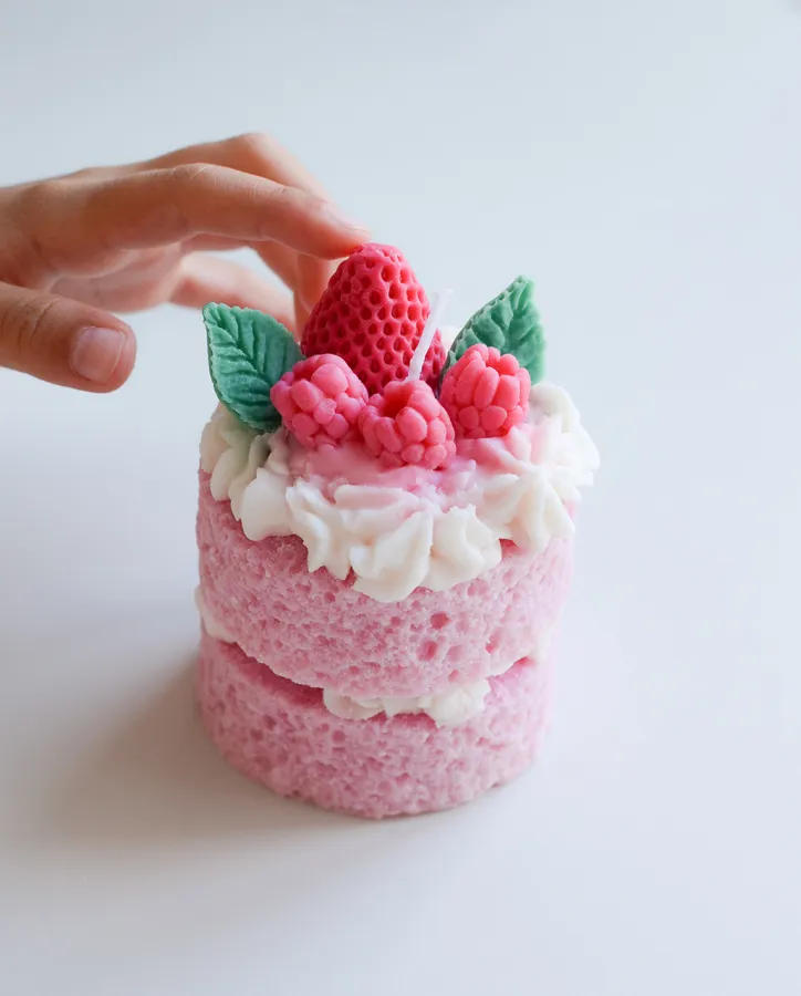 Svíčka Raspberry cake