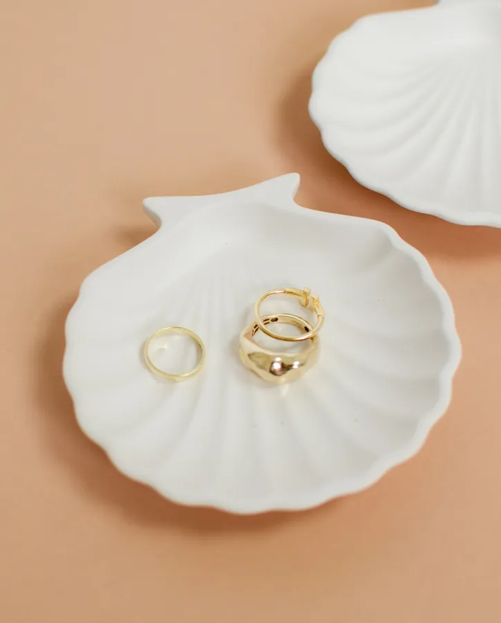 Sádrová mistička mušle