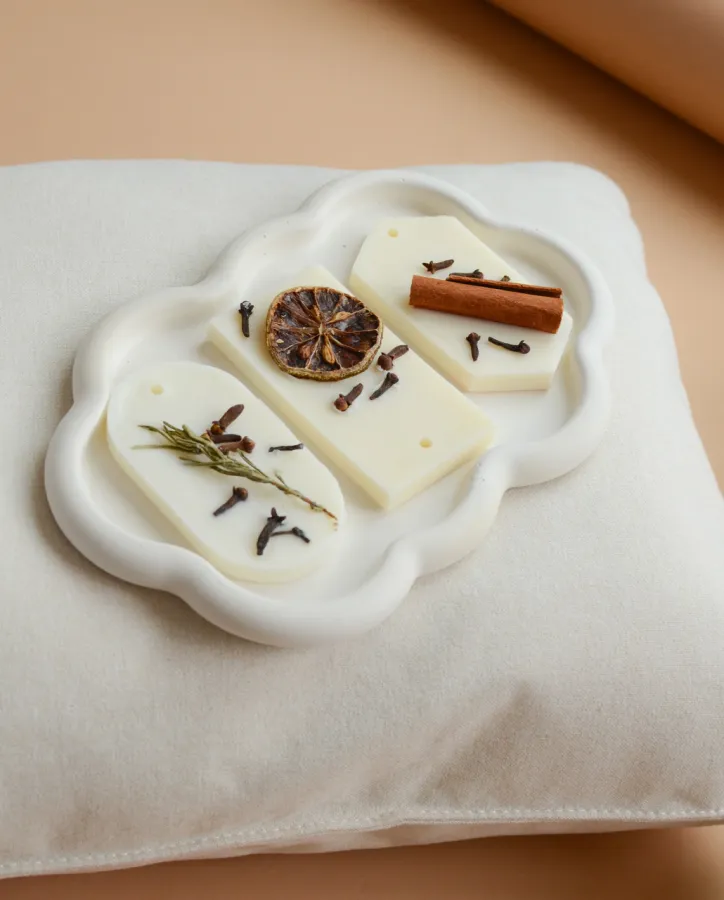 Vonný vosk skořice, pomeranč a rozmarýn, 3ks