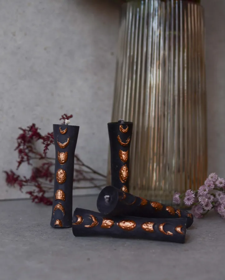 Sójová svíčka válcová lunární duo 2ks