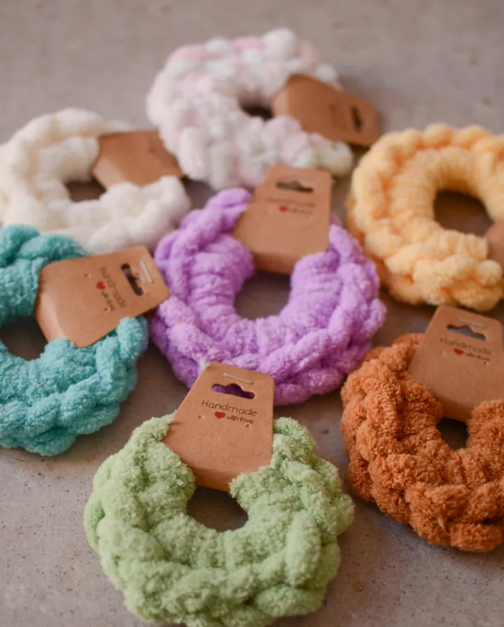 HandMade scrunchie candy