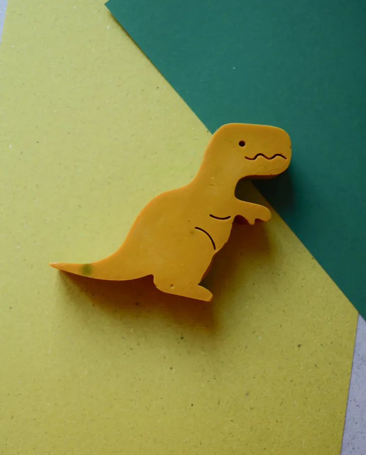 Mýdlo dinosaurus Tyranosaurus oranžový