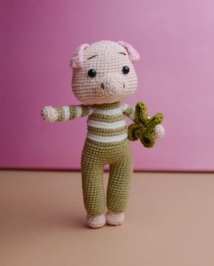 HandMade háčkované prasátko