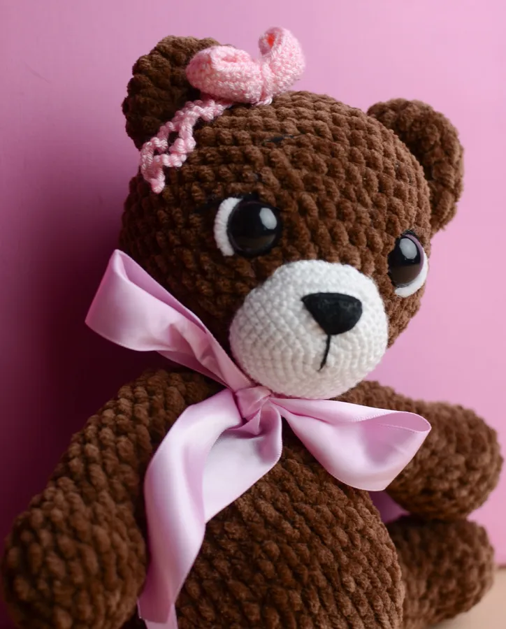 HandMade medvídek se stuhou