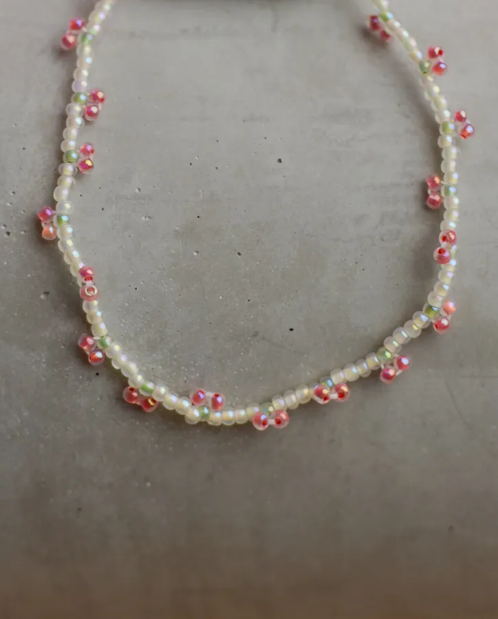 HandMade dívčí náramek Rose Beads