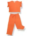 Neonová souprava, oranžová