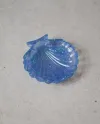 Pryskyřicová mušle na šperky tmavě modrá